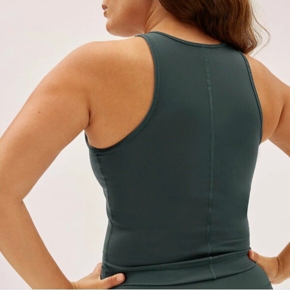 Everlane The Perform Tank in Pine green size XXS new with tag - Picture 4 of 16